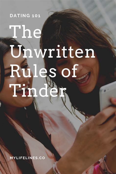 dating on tinder rules